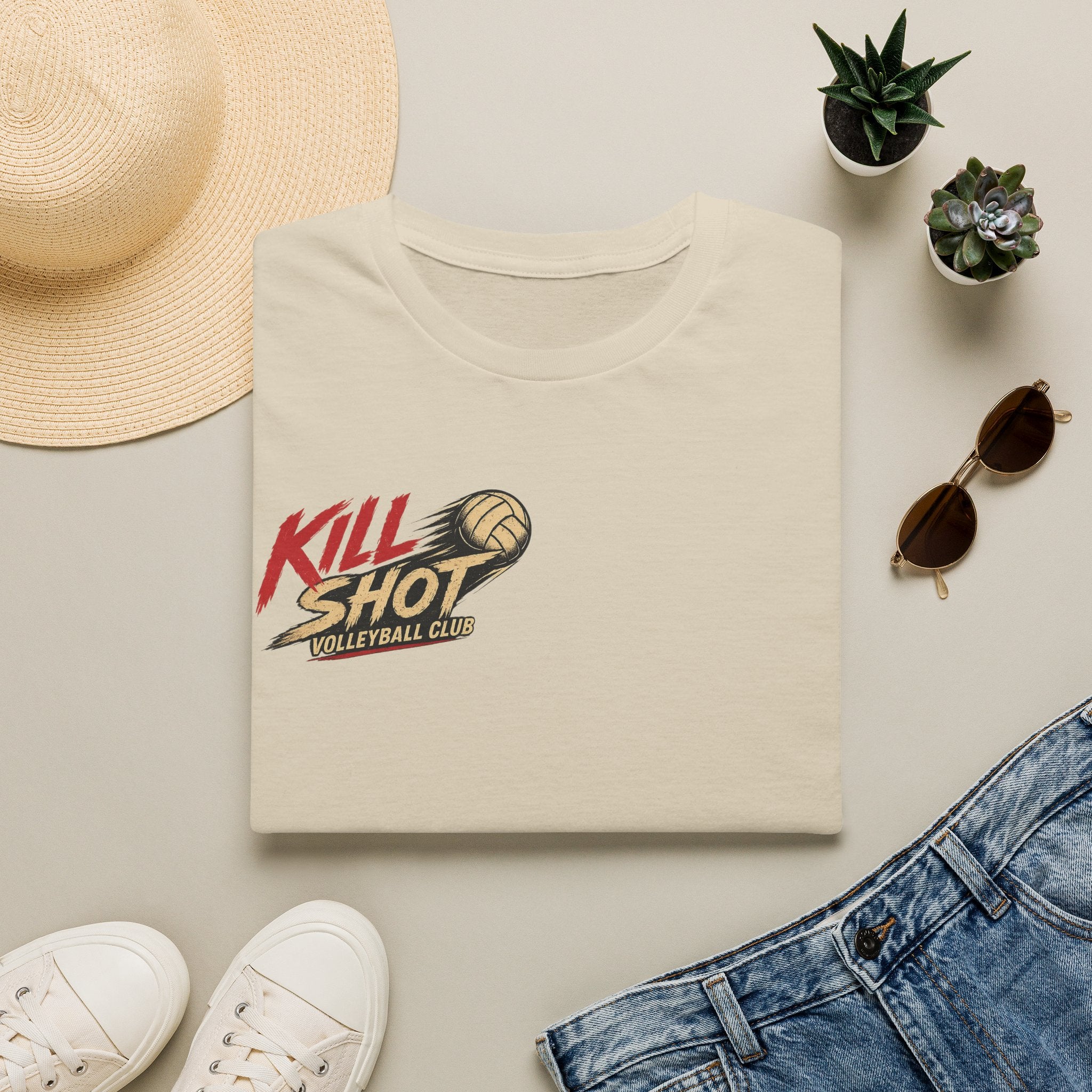 Kill Shot Volleyball Club T-Shirt | Volleyball Logo Tee