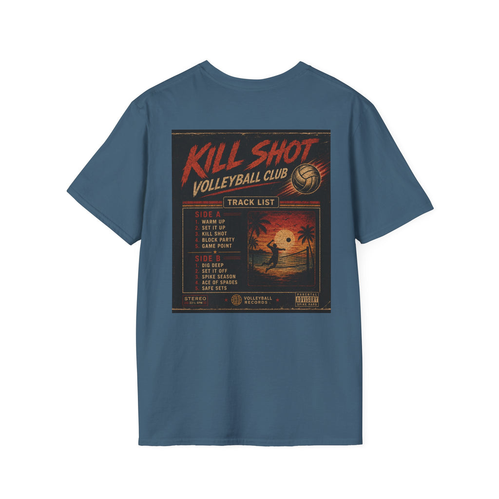 Kill Shot Volleyball Club T-Shirt | Volleyball Logo Tee