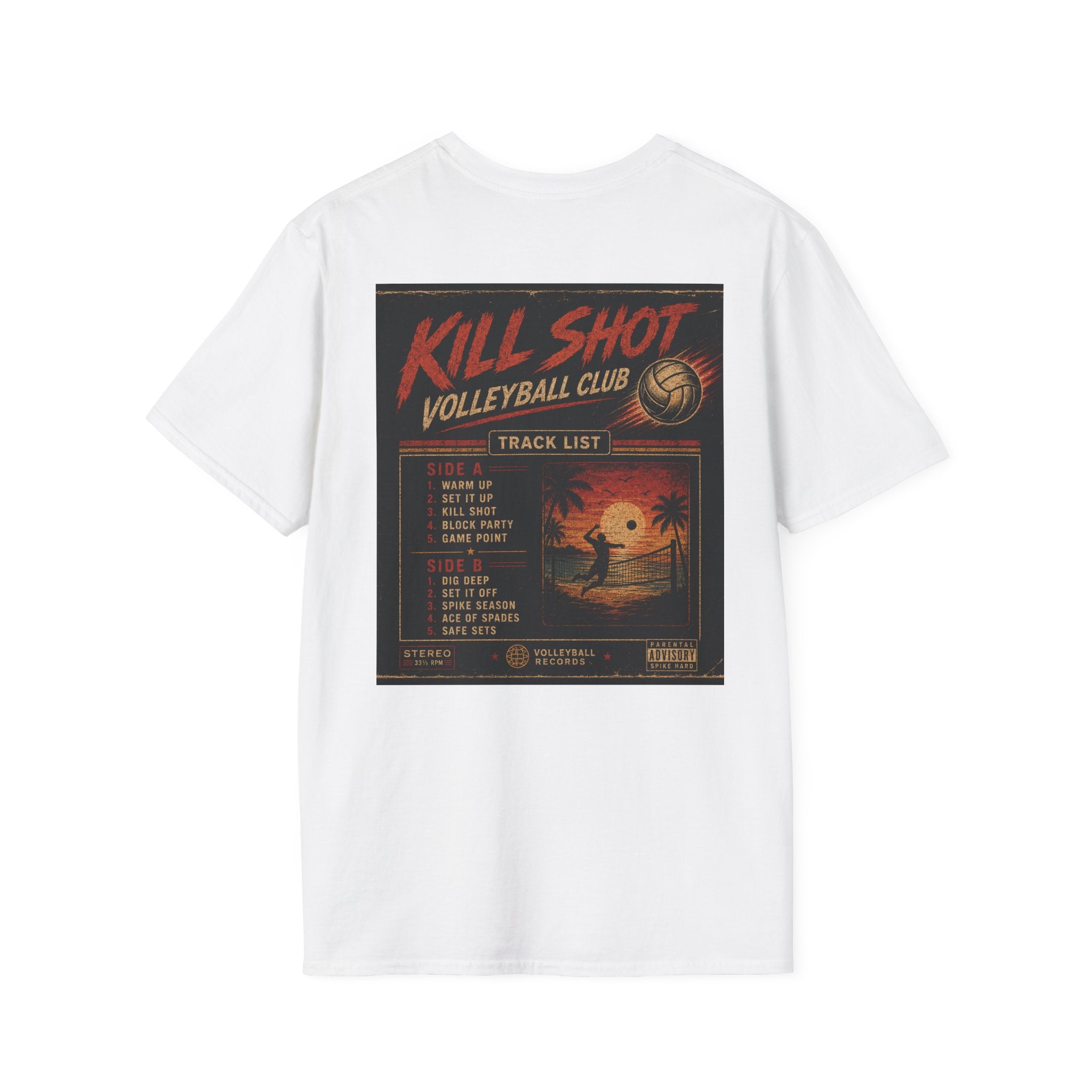 Kill Shot Volleyball Club T-Shirt | Volleyball Logo Tee