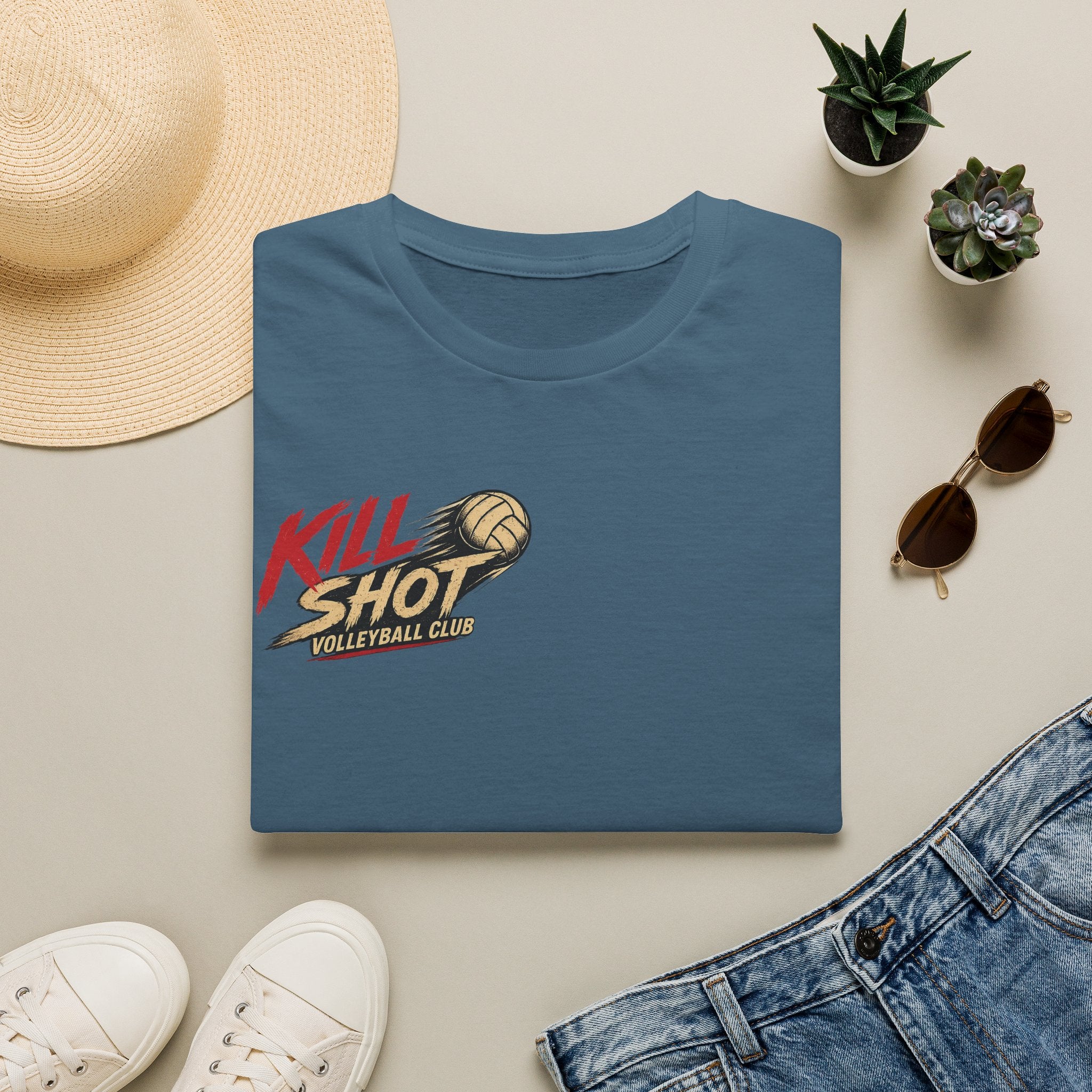 Kill Shot Volleyball Club T-Shirt | Volleyball Logo Tee