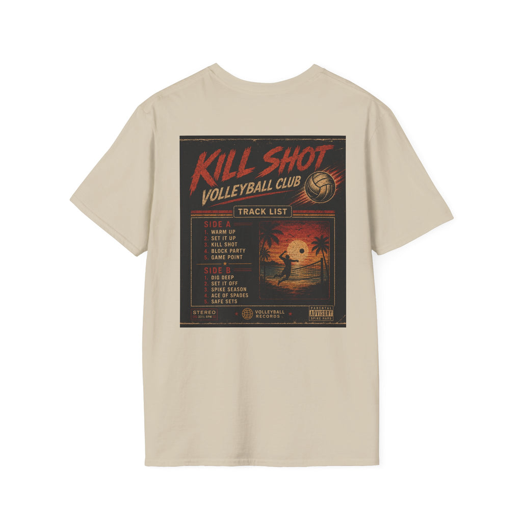 Kill Shot Volleyball Club T-Shirt | Volleyball Logo Tee