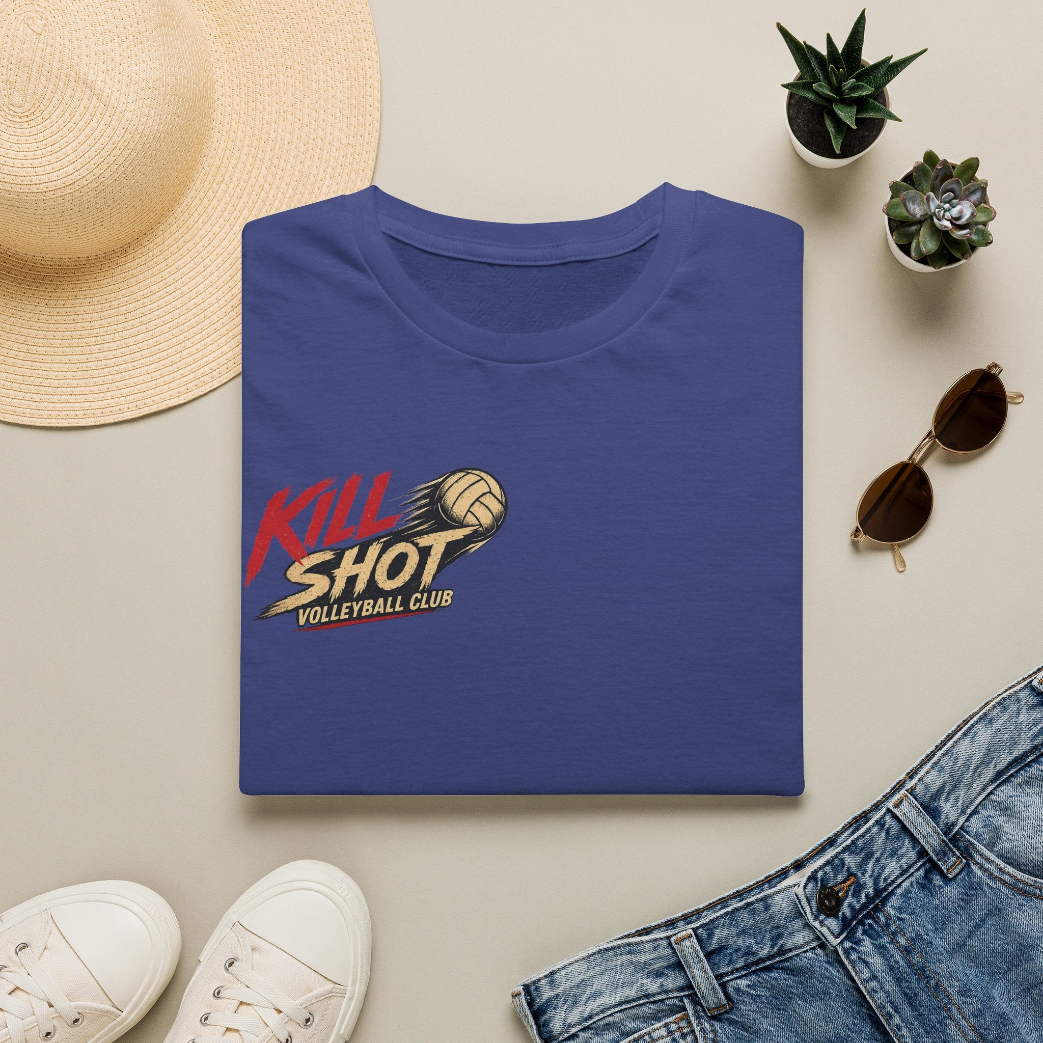 Kill Shot Volleyball Club T-Shirt | Volleyball Logo Tee