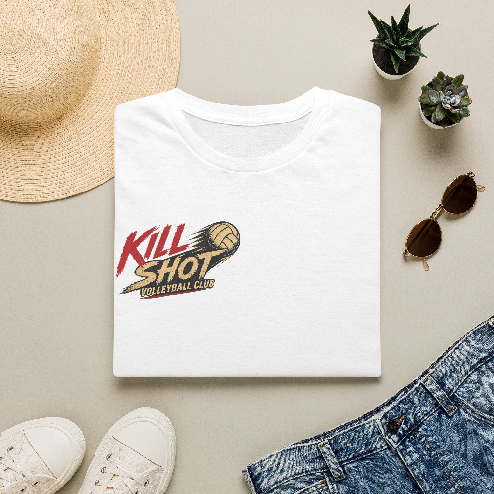 Kill Shot Volleyball Club T-Shirt | Volleyball Logo Tee