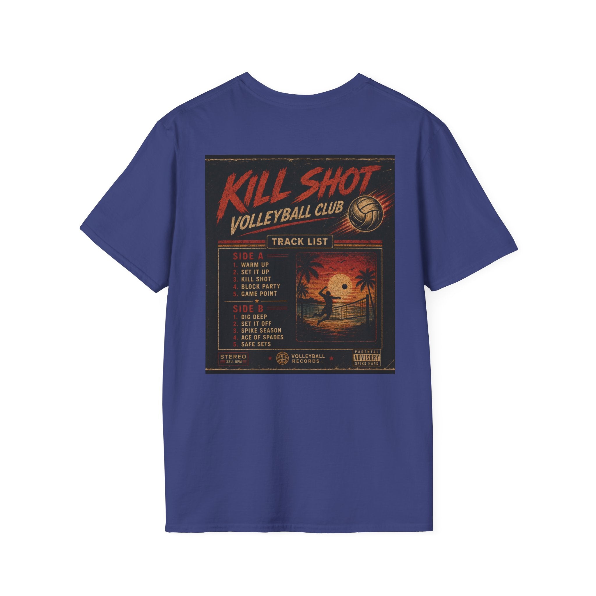 Kill Shot Volleyball Club T-Shirt | Volleyball Logo Tee